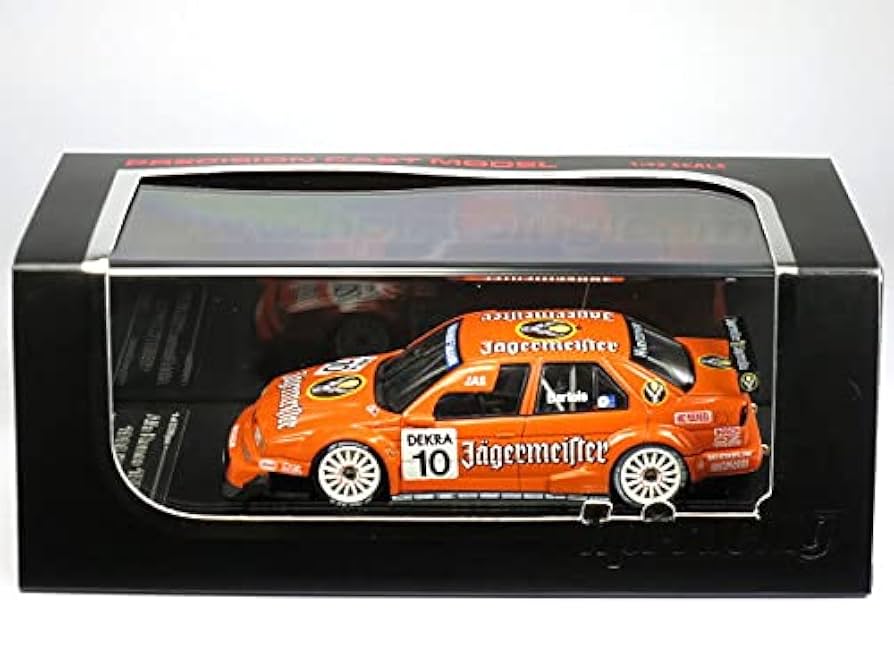TAMIYA アルファロメオ 155 V6 TI イエーガーマイスター 1/10 電動RCカー組立キット アルファロメオ 155 V6 TI